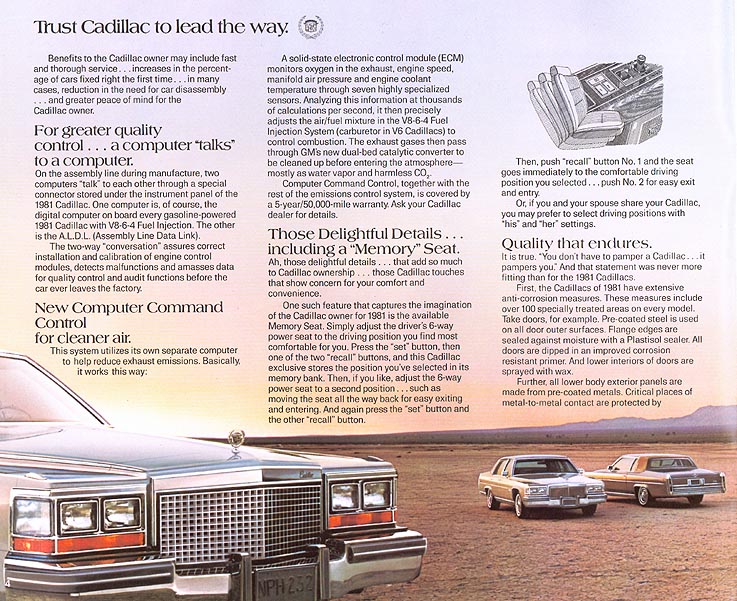 1981 Cadillac Brochure Page 23